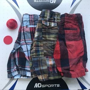 Bundle of 3 boys shorts size 7
